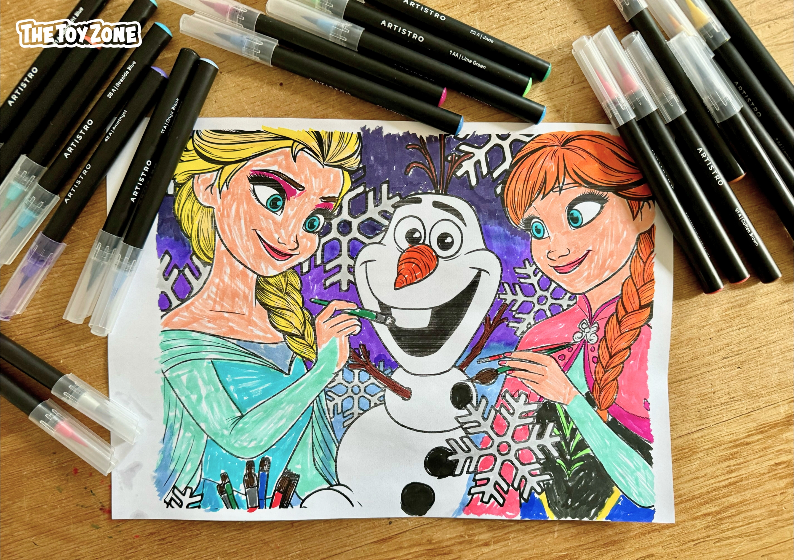 Header Elsa Frozen Coloring Pages