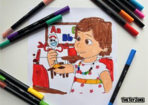 Header Toy Story Coloring Pages