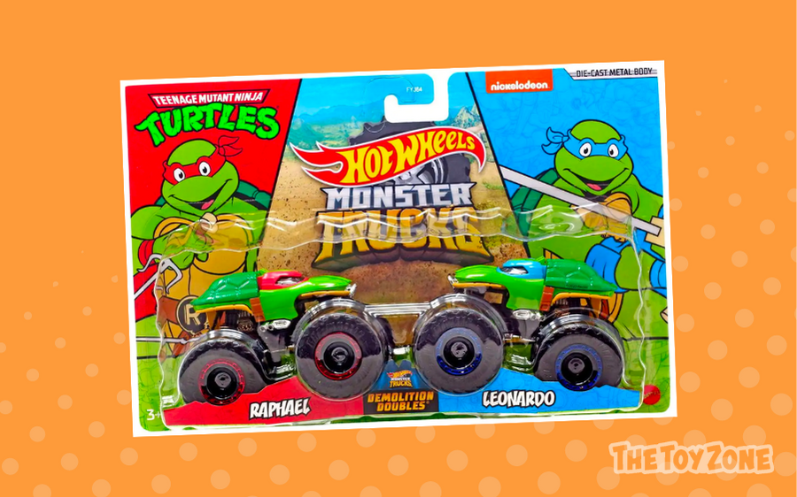 10 Hot Wheels Monster Trucks Raphael VS Leonardo