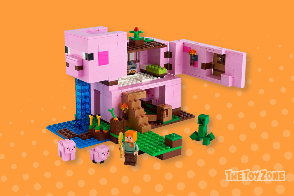 10 LEGO Minecraft The Pig House, 21170