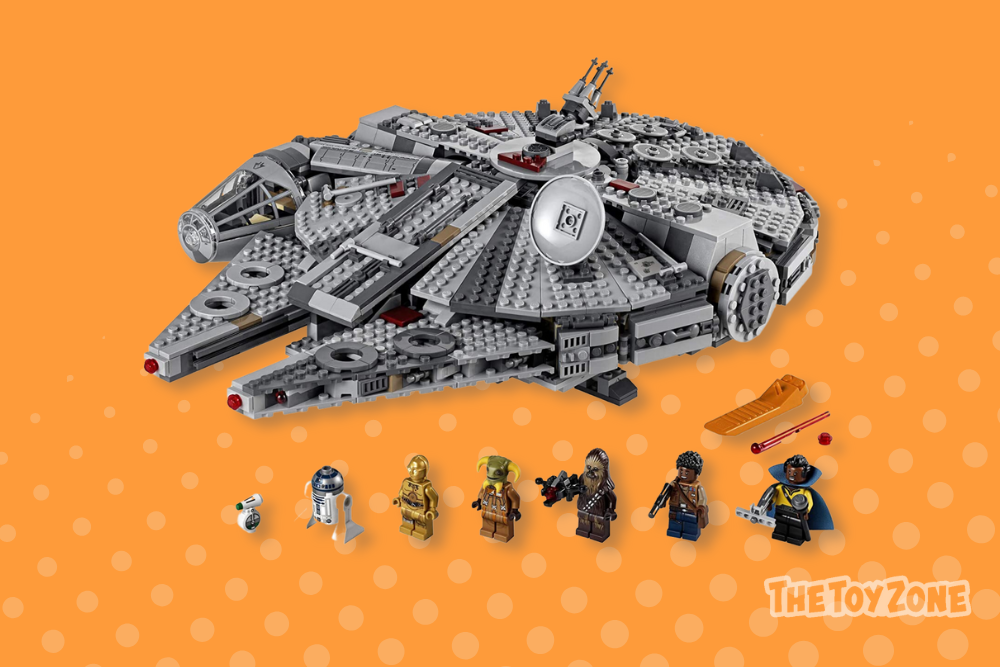 10 LEGO Star Wars Millennium Falcon 75257 10 LEGO Star Wars Millennium Falcon 75257