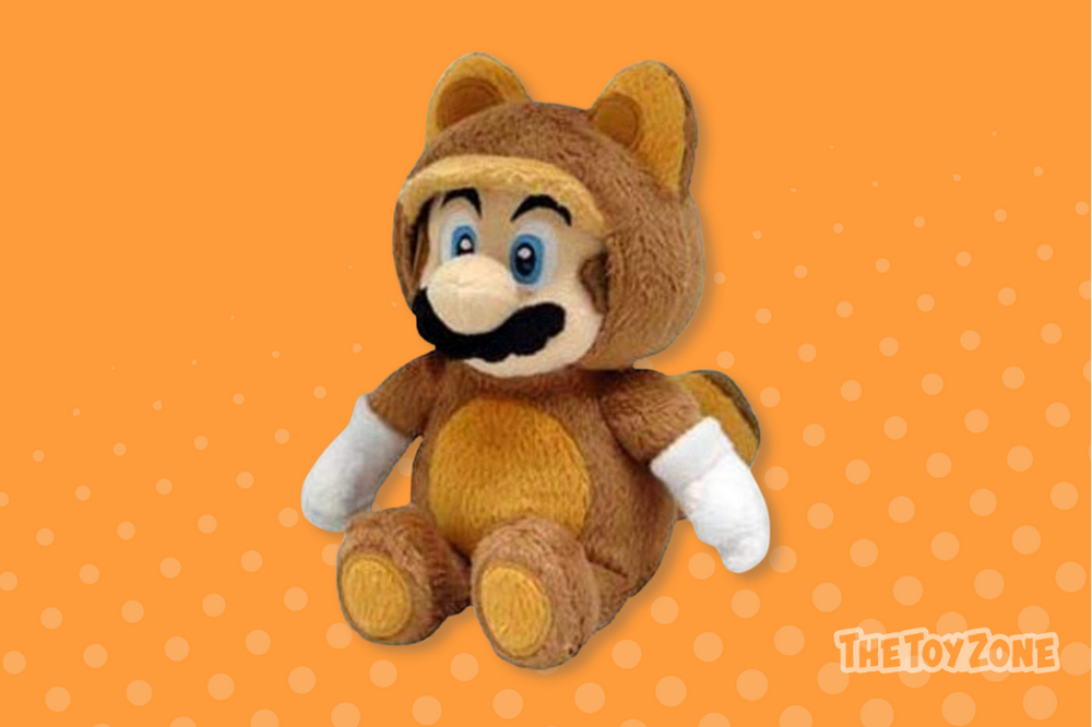 10 Little Buddy Official Super Mario Raccoon Plush 10 Little Buddy Official Super Mario Raccoon Plush