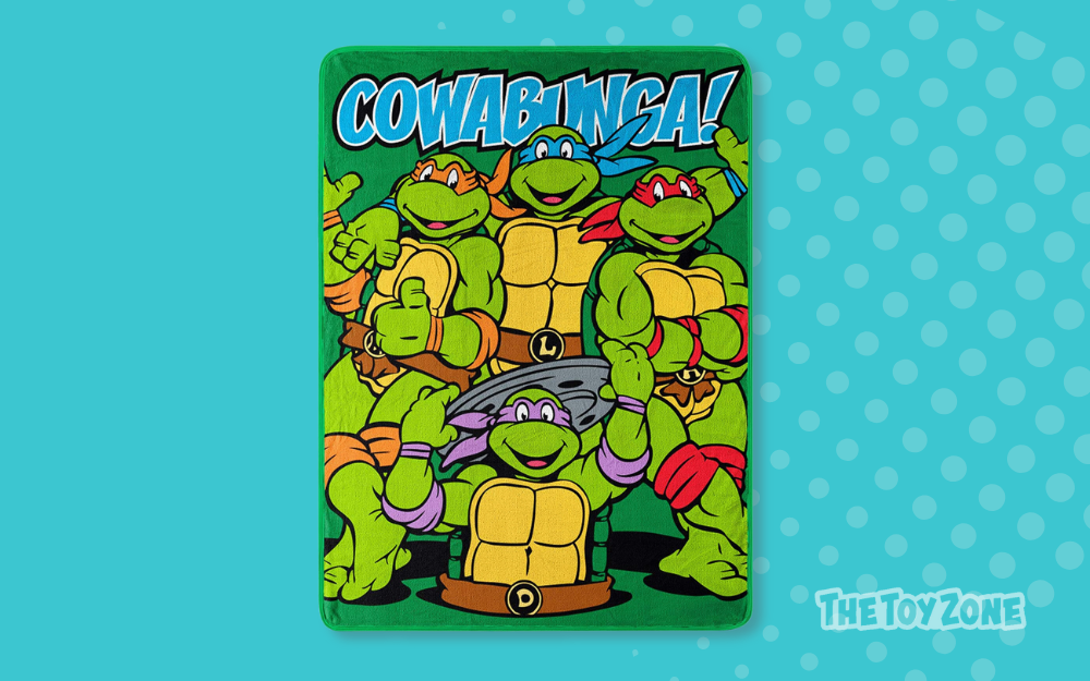11 Cowabunga Dudes Fleece Throw Blanket 11 Cowabunga Dudes Fleece Throw Blanket