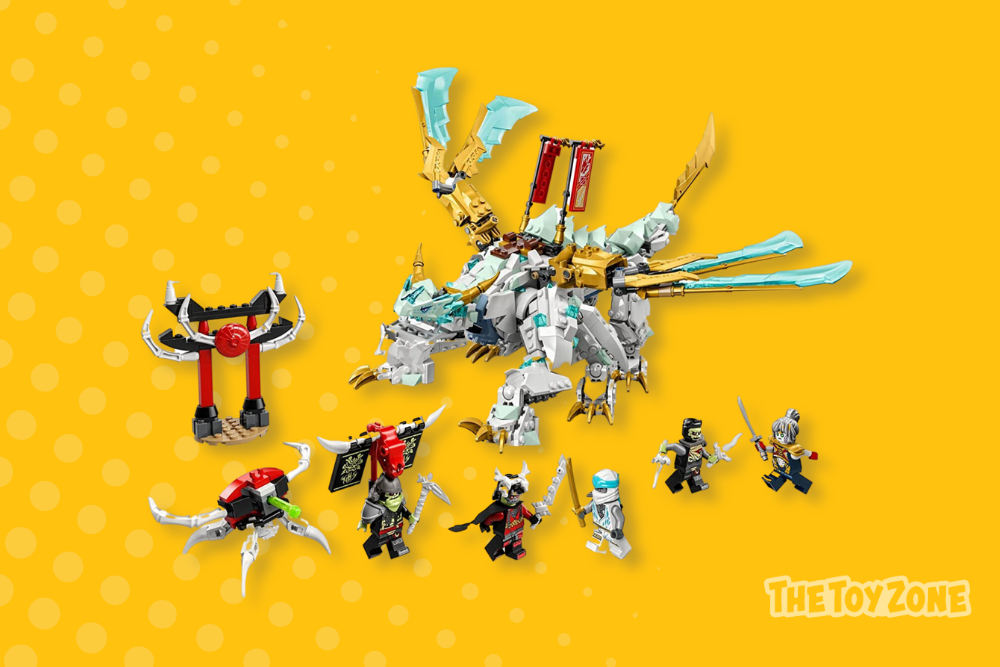11 LEGO NINJAGO Zane’s Ice Dragon Creature 71786