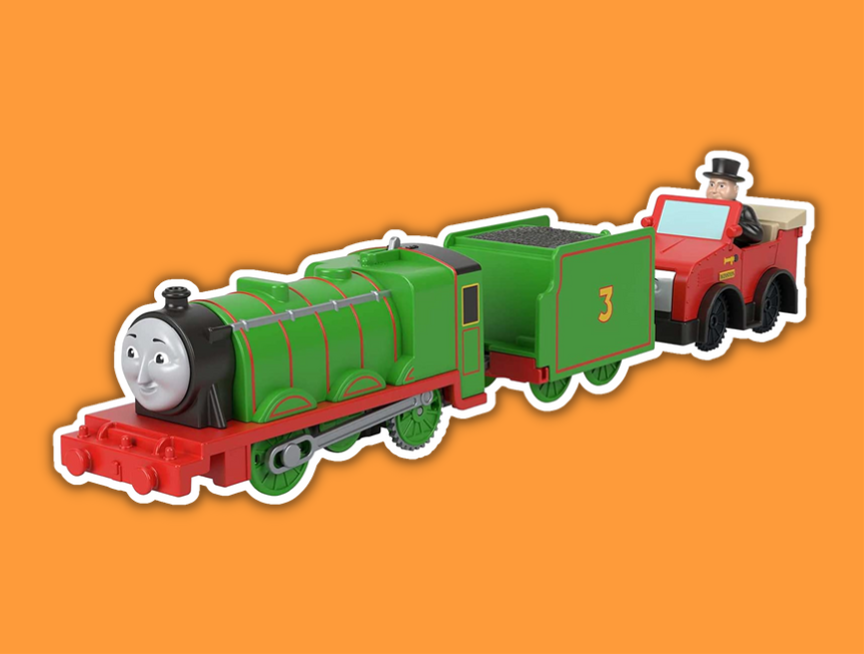 11 Thomas Friends Henry with Winston and Sir Topham Hatt