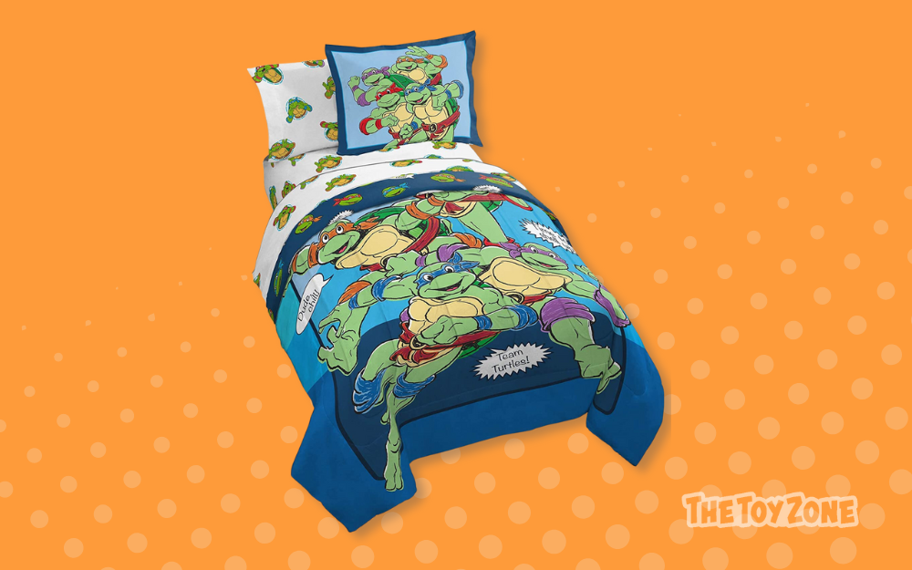 12 Teenage Mutant Ninja Turtles Ready to Roll 5 Piece Twin Bed Set 12 Teenage Mutant Ninja Turtles Ready to Roll 5 Piece Twin Bed Set