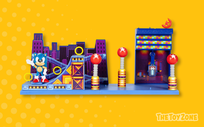 13 Sonic The Hedgehog Studiopolis Zone Playset