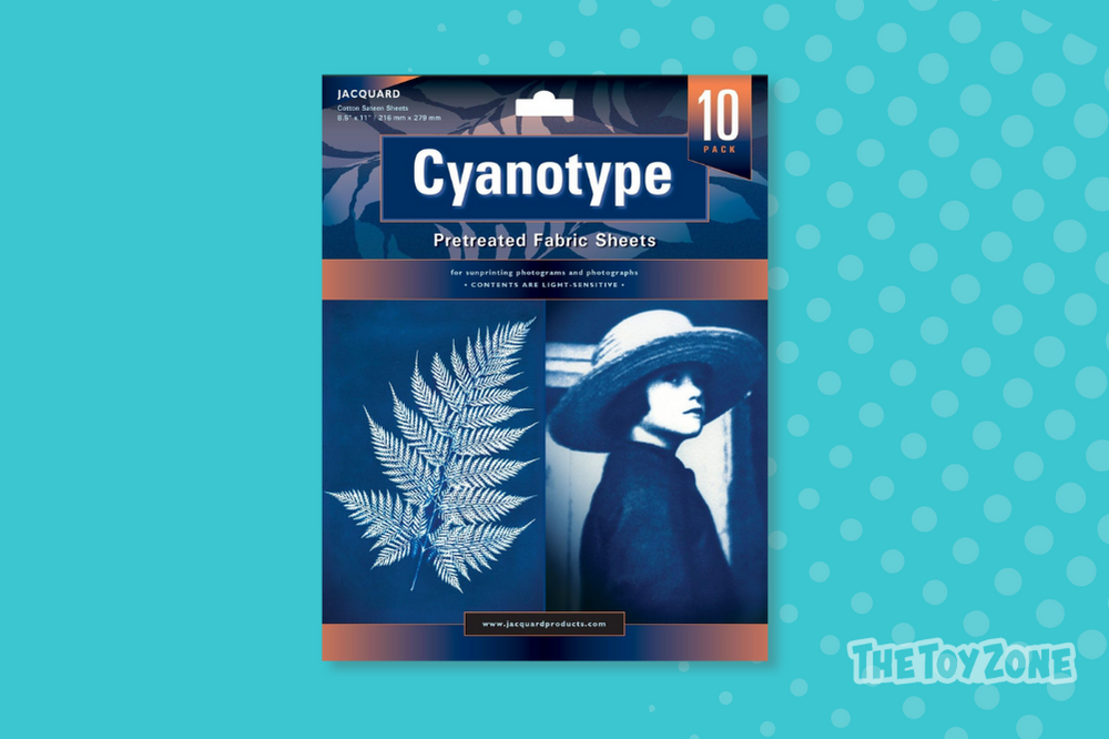 13 Jacquard Cyanotype Pretreated Fabric Sheets 13 Jacquard Cyanotype Pretreated Fabric Sheets