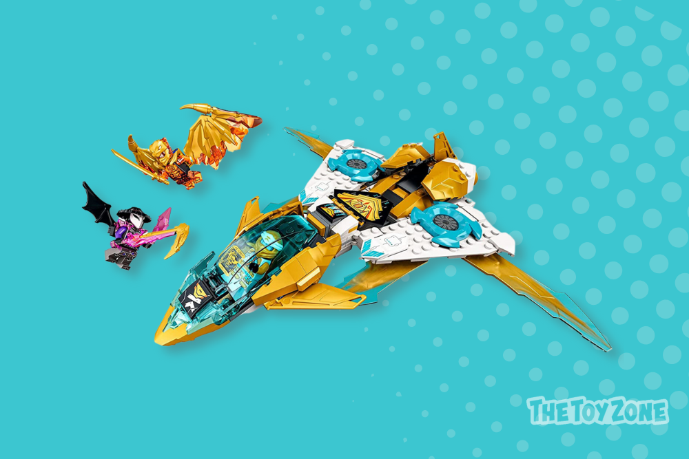 13 LEGO NINJAGO Zane s Golden Dragon Jet