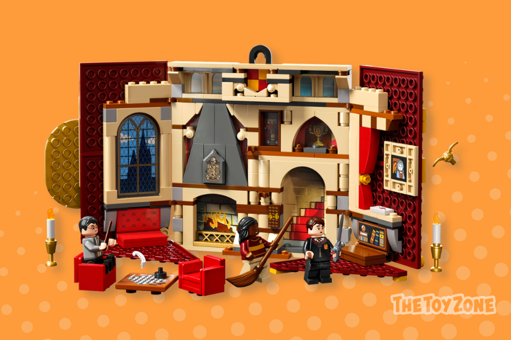 14 LEGO Harry Potter Gryffindor House Banner Set 76409