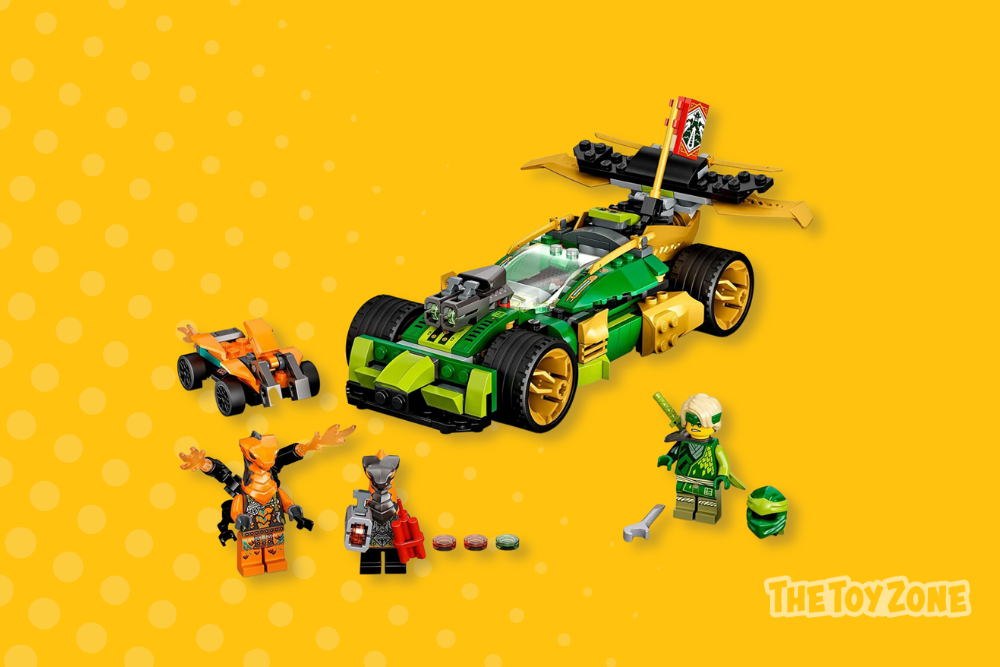 15 LEGO NINJAGO Lloyd’s Race Car EVO