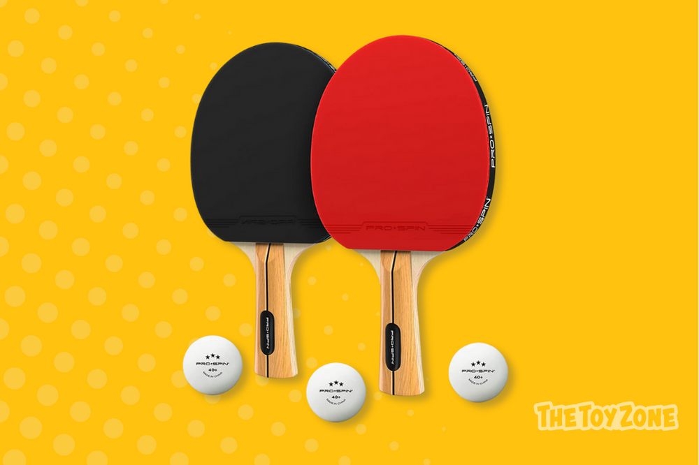 15 PRO SPIN Table Tennis Bats 2 Player Set