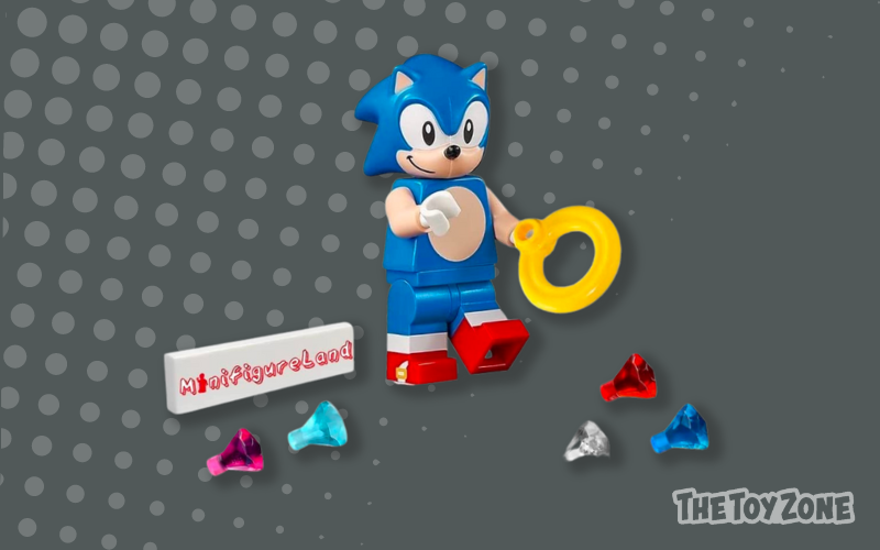 16 LEGO Ideas Minifigure Sonic The Hedgehog