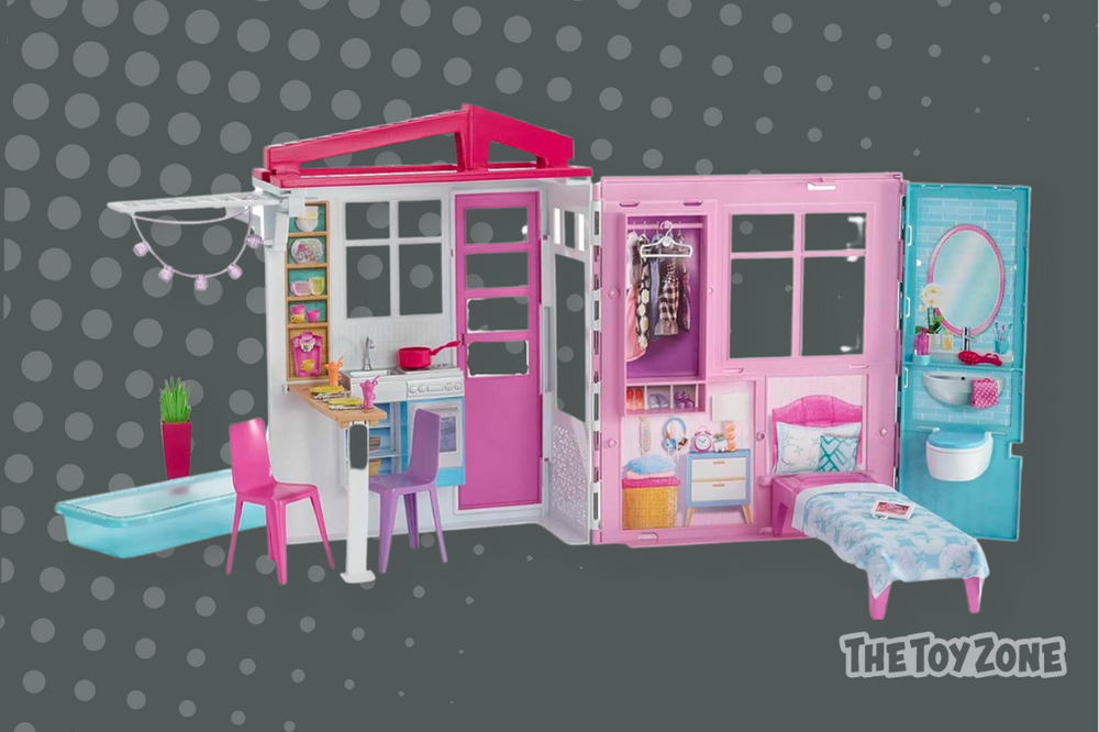 16 Barbie Portable Dollhouse