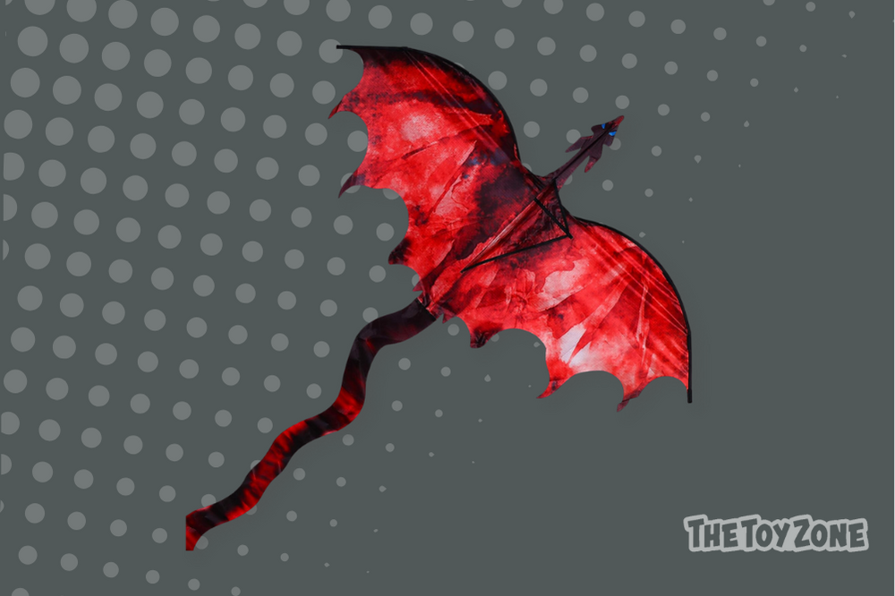 16 JEKOSEN Fiery Dragon Kite 16 JEKOSEN Fiery Dragon Kite