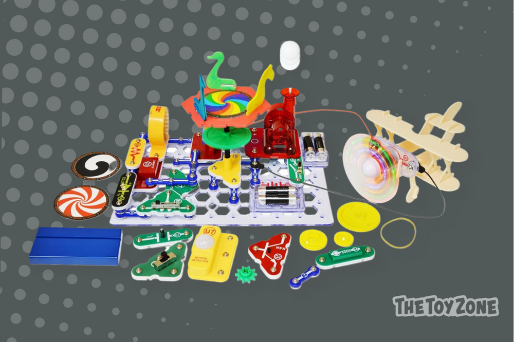 16 Snap Circuits Motion Electronics Exploration Kit