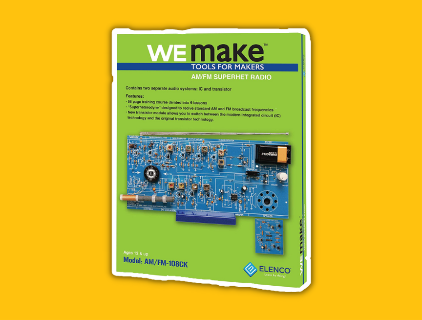 18 Elenco AM FM Radio Kit