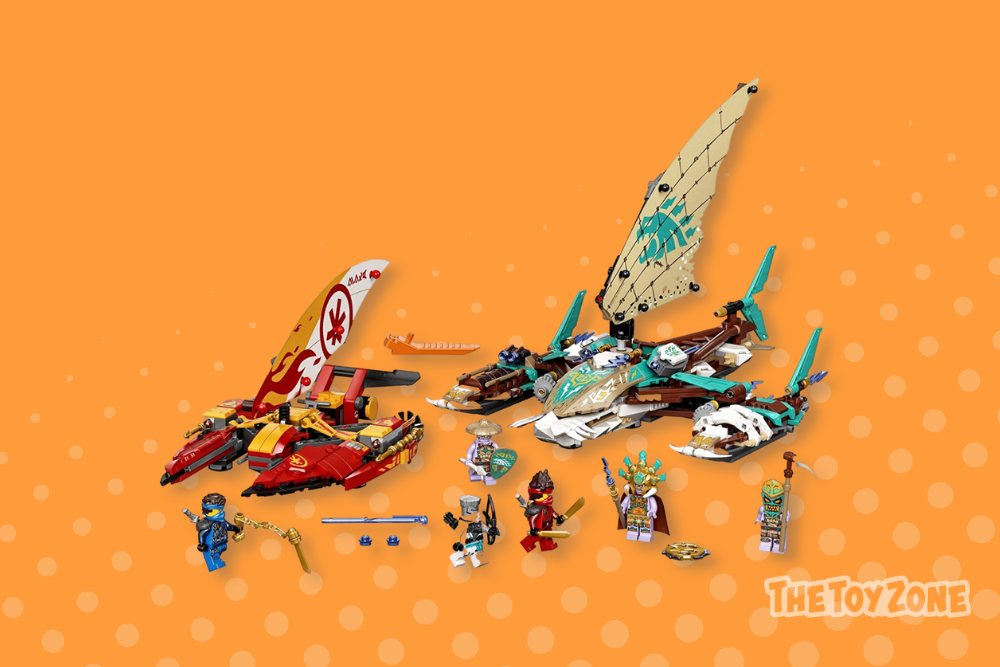 18 LEGO NINJAGO Catamaran Sea Battle