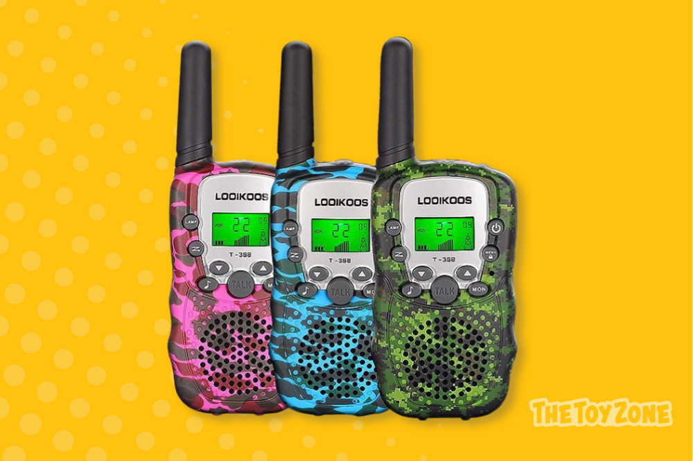 19 LOOIKOOS Walkie Talkies for Kids