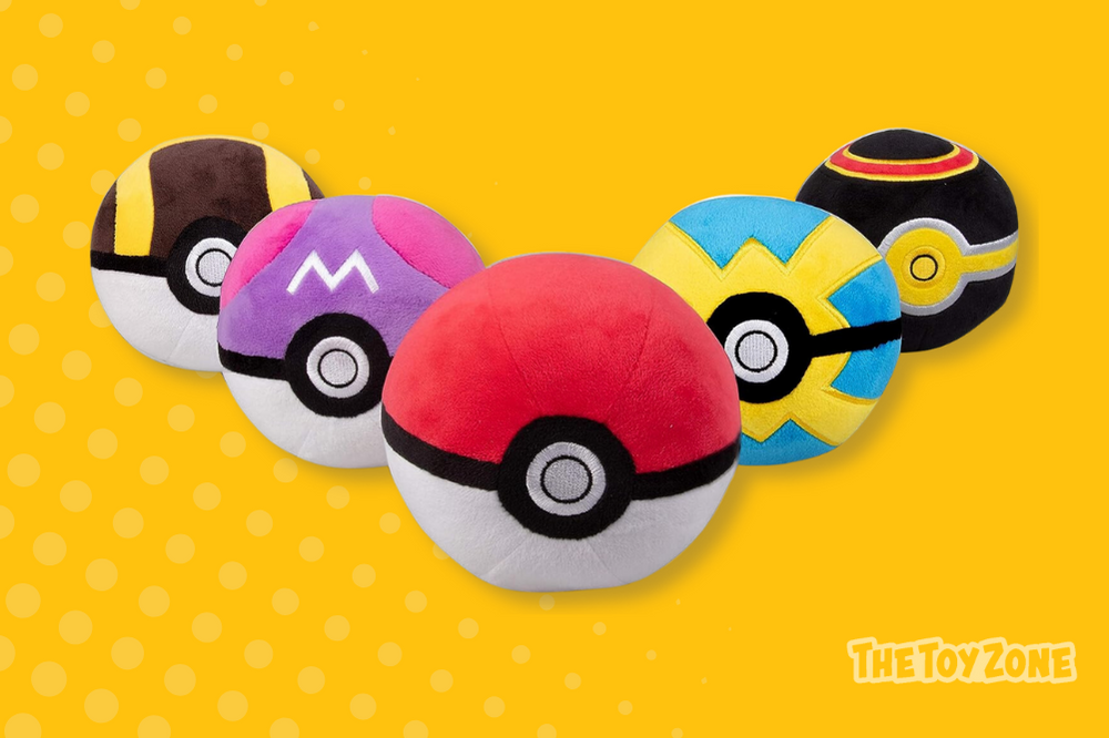 19 Pokéball Plush 5 Pack