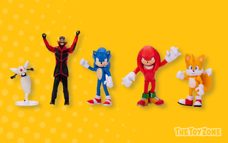 Sonic 2 Movie Action Figure Set