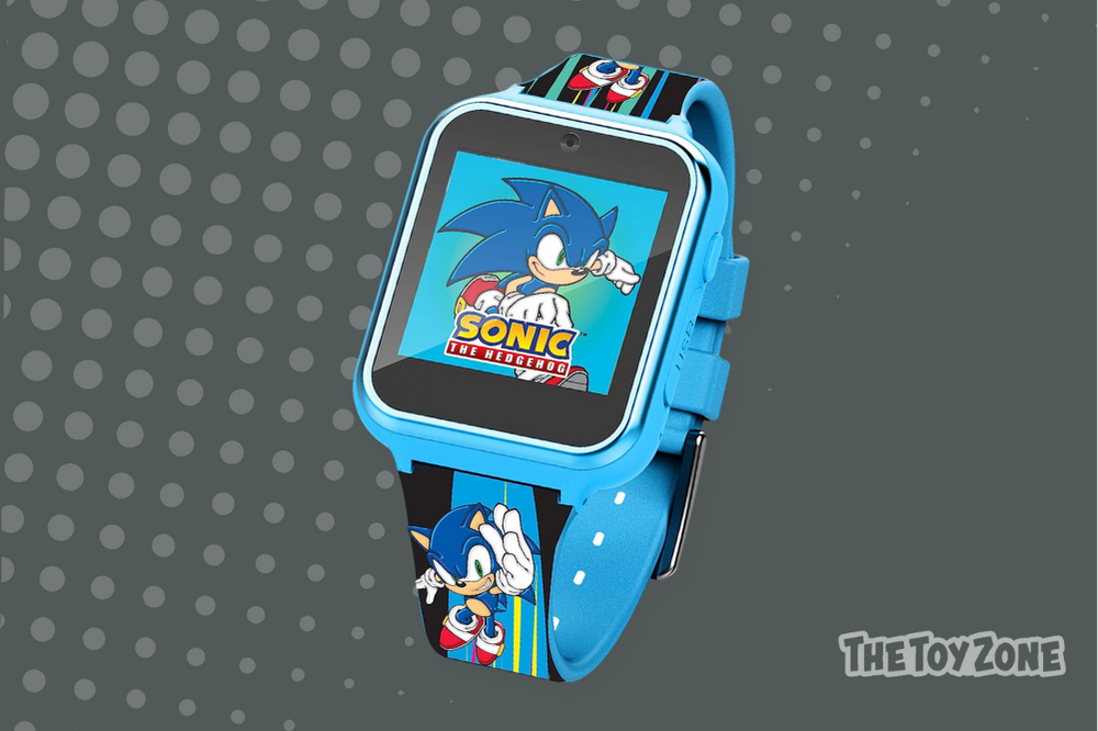 20 Accutime Kids SEGA Sonic The Hedgehog Educational Touchscreen Smart Watch