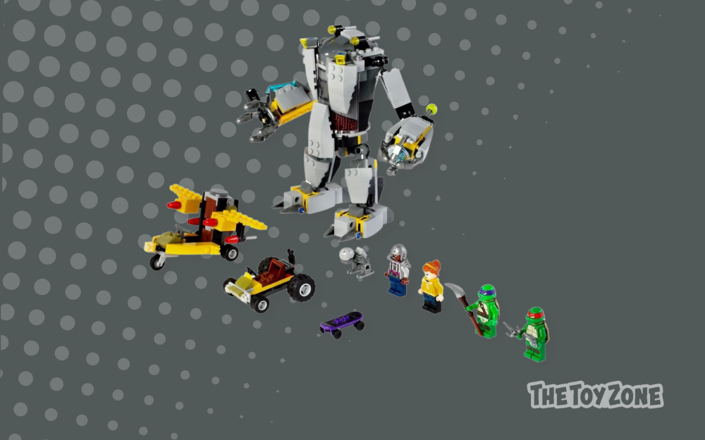 20 LEGO Teenage Ninja Mutant Turtles Baxter Robot Rampage 79105