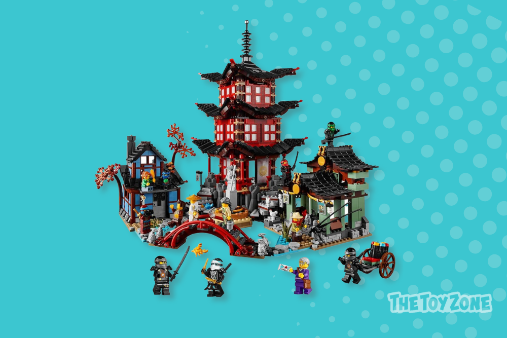 21 LEGO NINJAGO Temple of Airjitzu