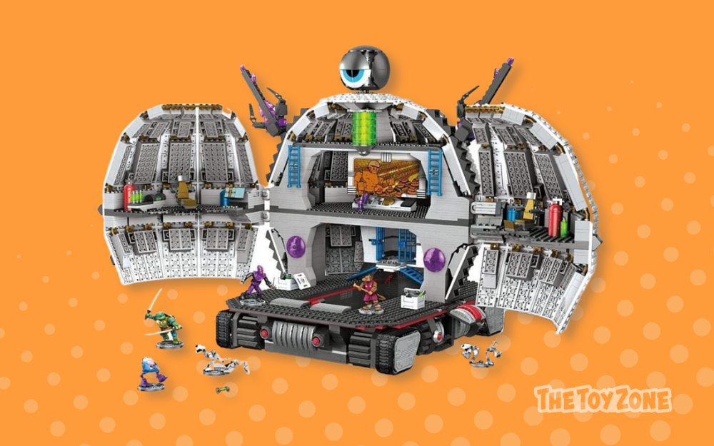 22 Mega Bloks TMNT Exclusive Technodrome Set