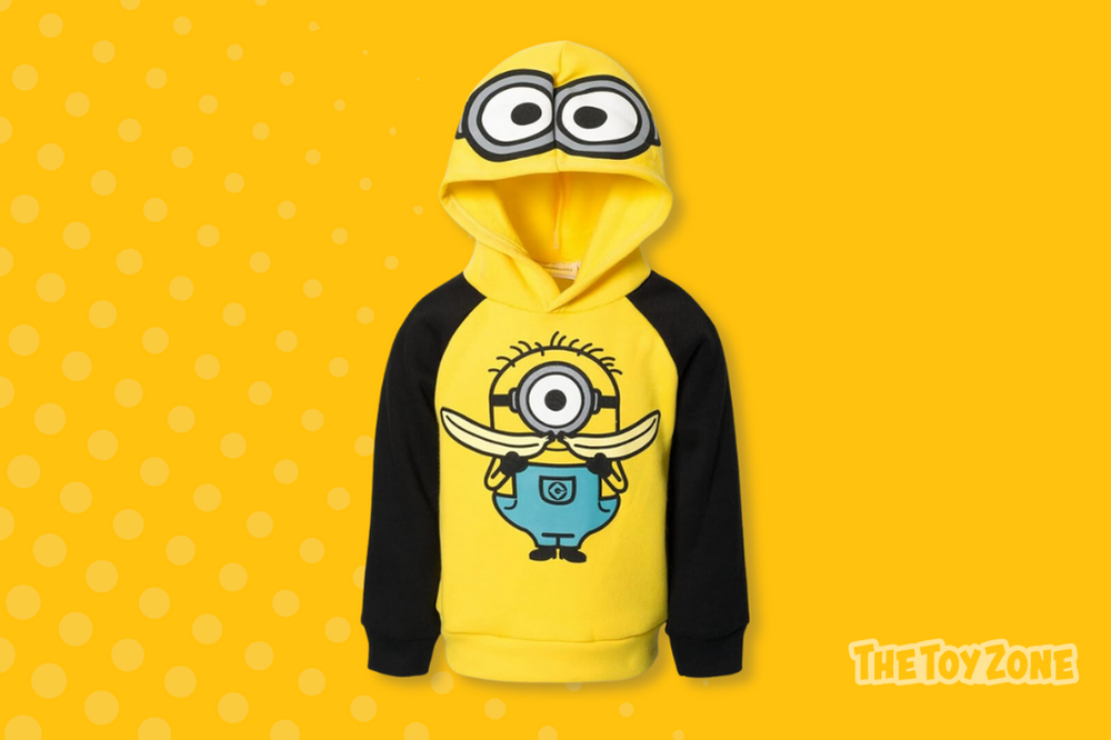 26 Minions Fleece Pullover Hoodie