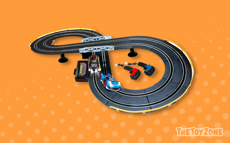 27 NKOK Sonic Shadow RC Slot Car Race Set