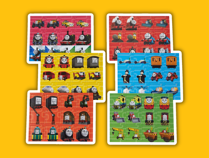 27 Fisher Price Make A Match Card Game with Thomas Friends