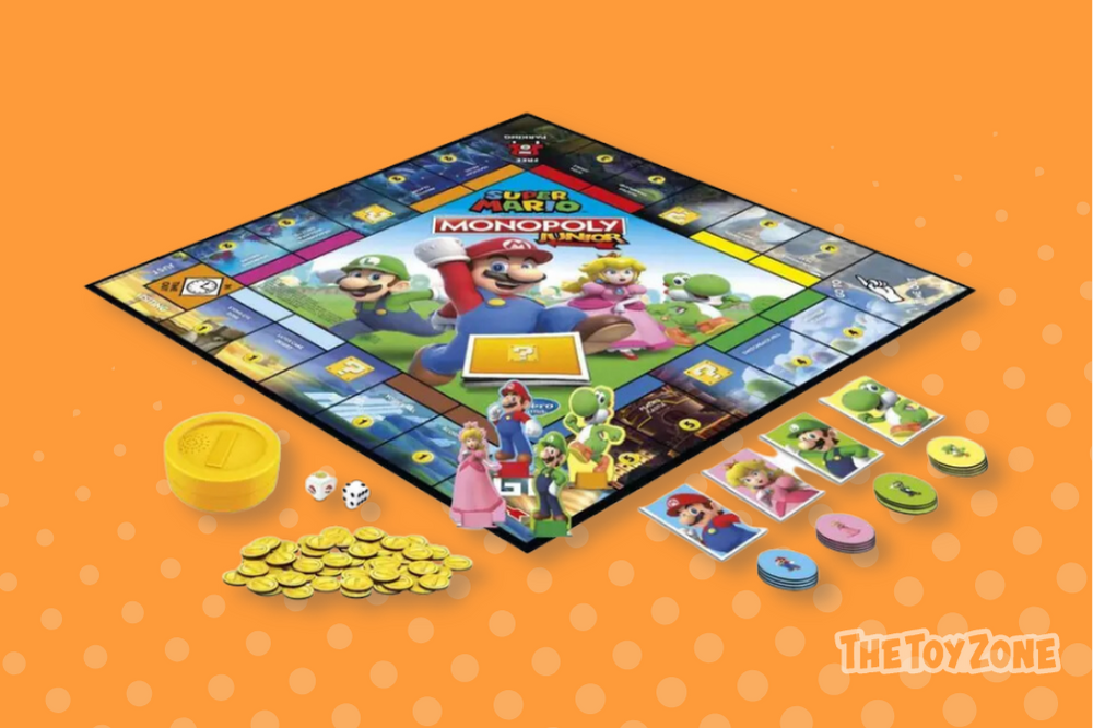 30 Monopoly Junior Super Mario Edition Board Game