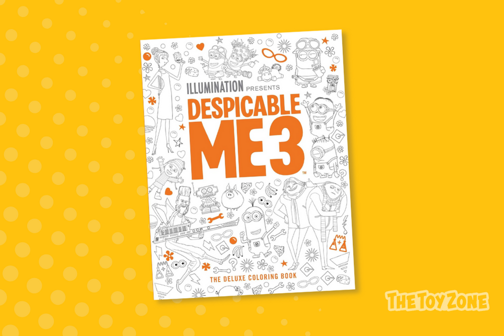 31 Despicable Me 3 The Deluxe Coloring Book