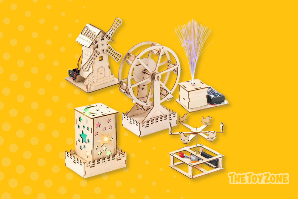 32 3D Wooden Puzzles 32 3D Wooden Puzzles