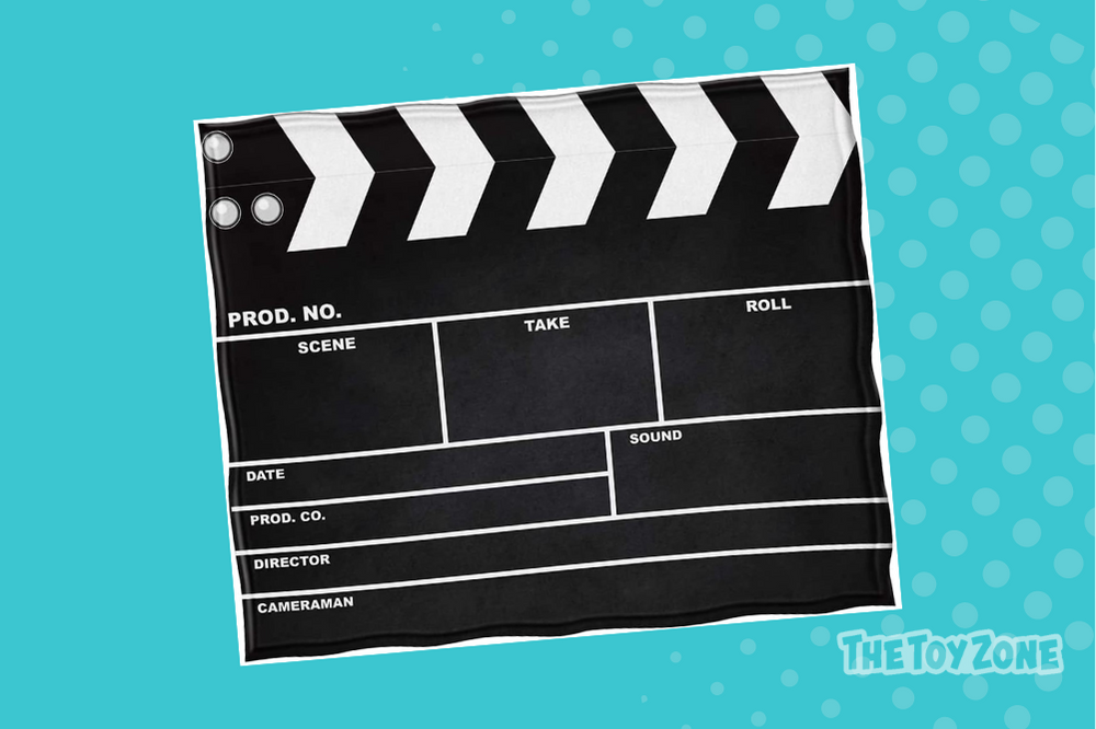 33 Jekeno Movie Clapboard Blanket 33 Jekeno Movie Clapboard Blanket