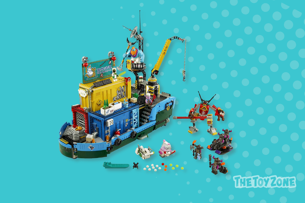33 LEGO Monkie Kid Monkie Kid’s Team Secret HQ 80013