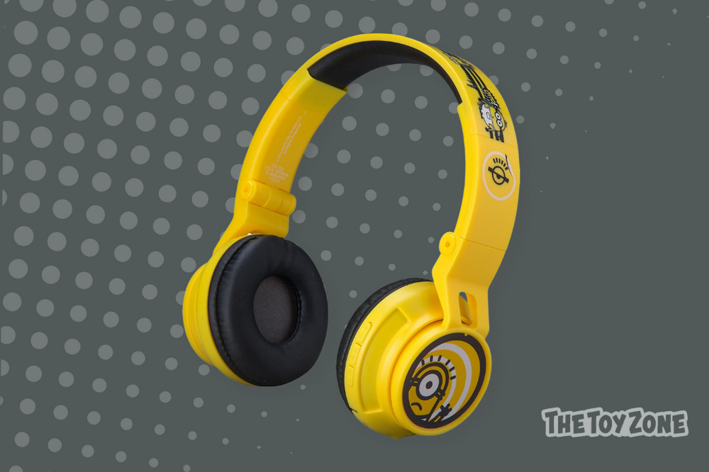 34 eKids Minions Kids Bluetooth Headphones