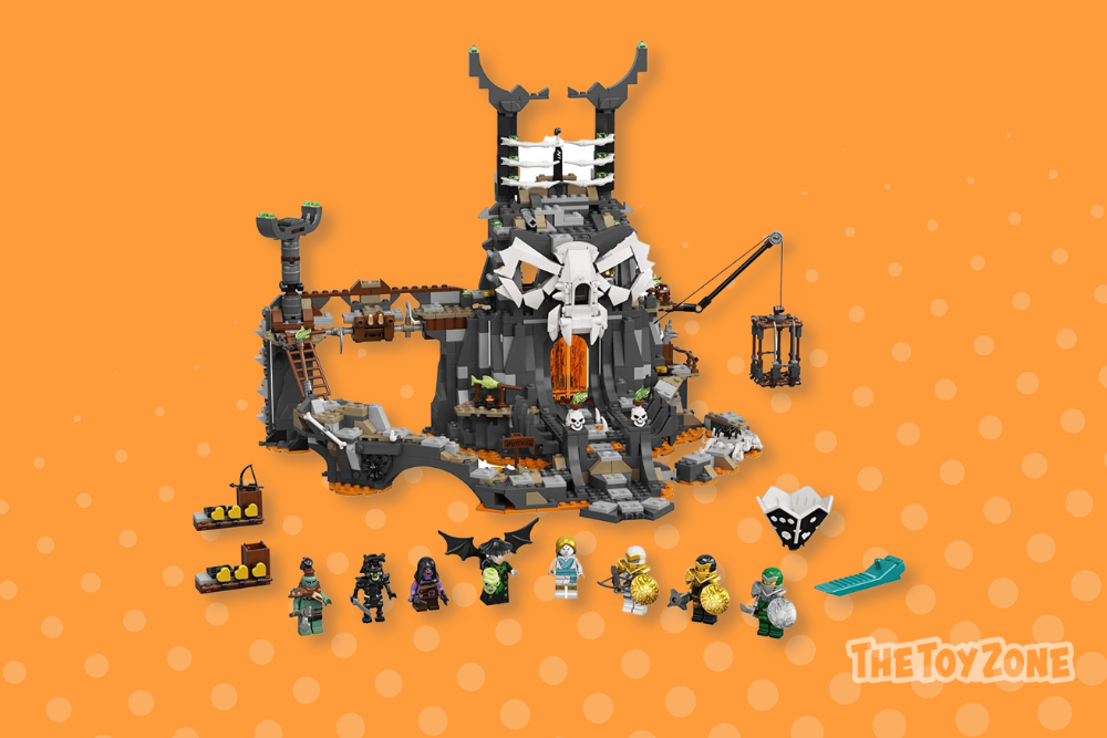 34 From series 13 LEGO NINJAGO Skull Sorcerer’s Dungeon
