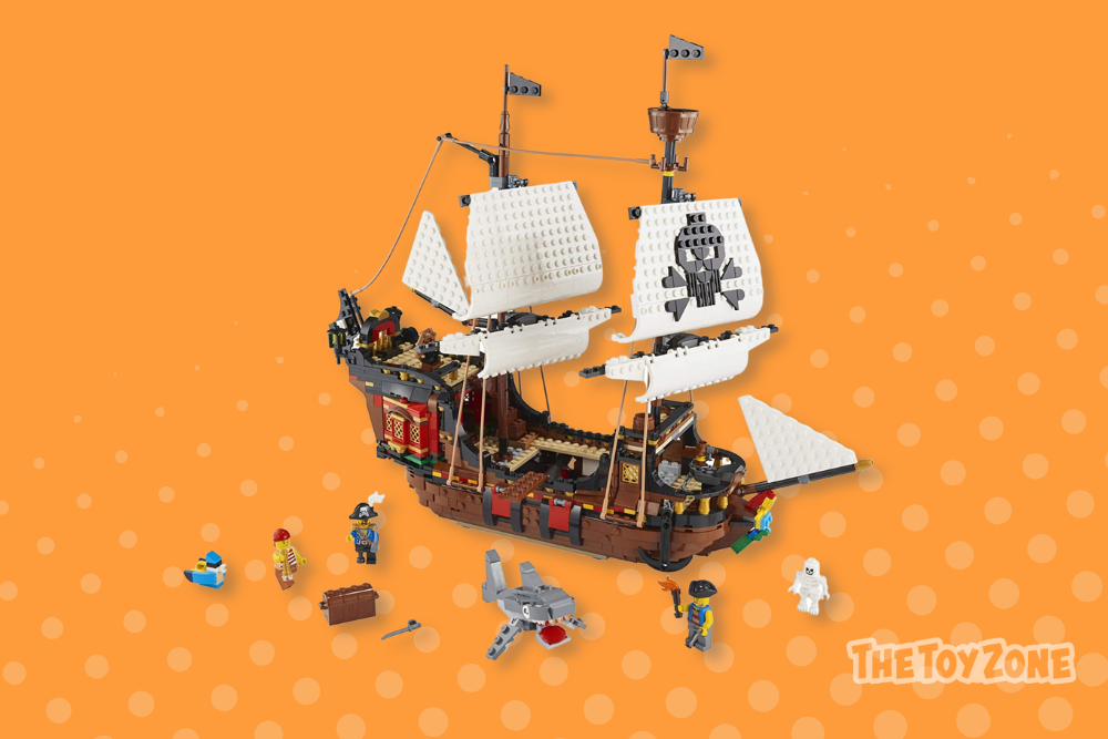 34 LEGO Creator 3in1 Pirate Ship 31109