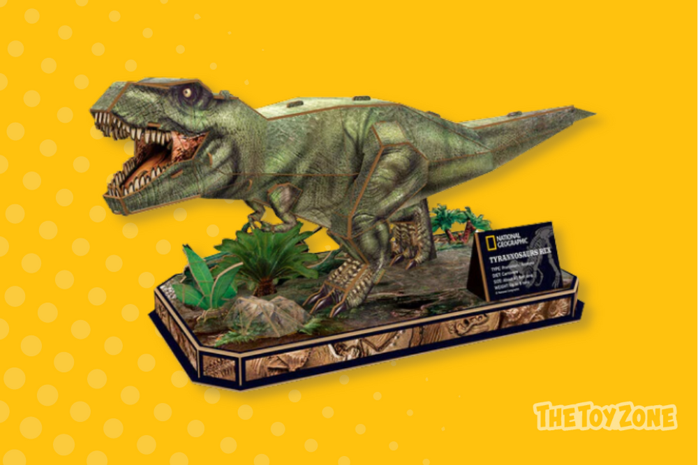 35 National Geographic 3D Dinosaur Puzzle 35 National Geographic 3D Dinosaur Puzzle