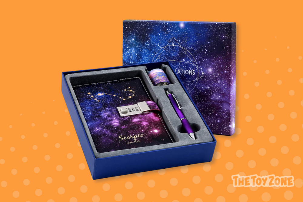 38 Starry Constellation Lock Diary Set Gift Box
