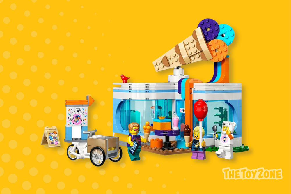 3 LEGO City Ice Cream Shop