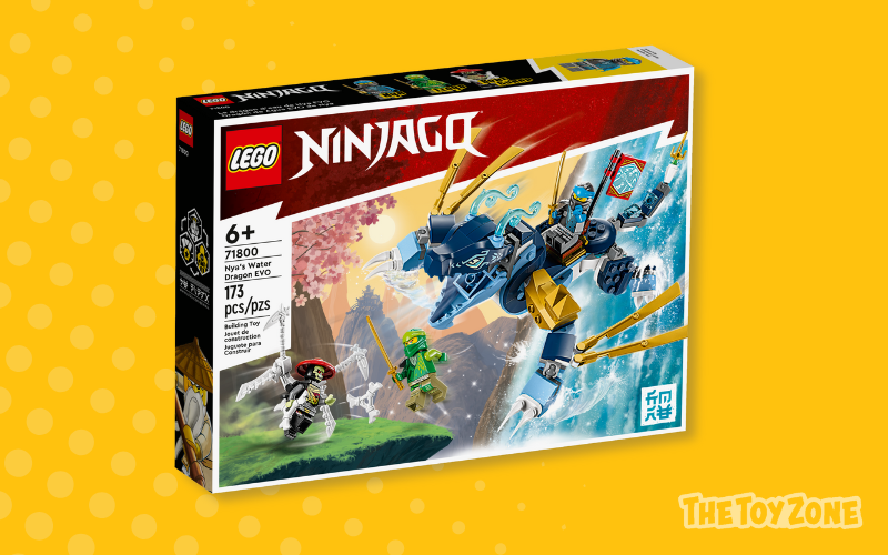 3 LEGO Ninjago NYA’s Water Dragon EVO 71800