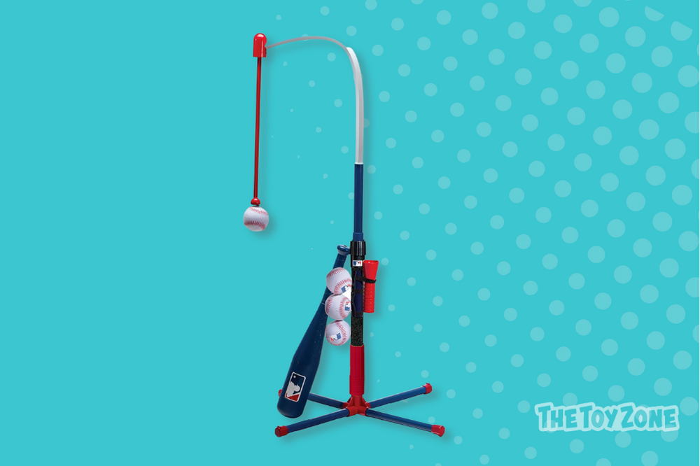 41 Franklin Sports Grow with Me Kids Baseball Batting Tee + Stand Set