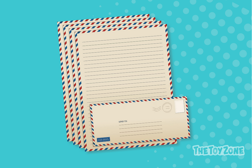41 Vintage Airmail Stationery Paper Set 41 Vintage Airmail Stationery Paper Set