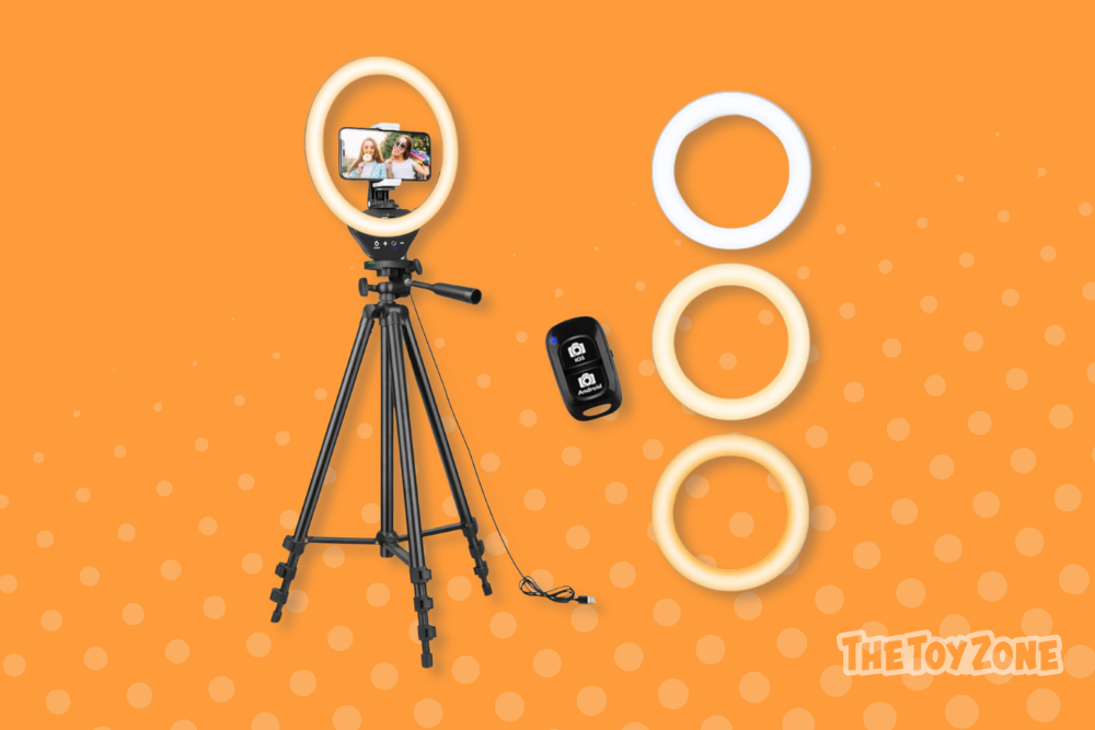 42 Sensyne 10 Ring Light with 50 Extendable Tripod Stand