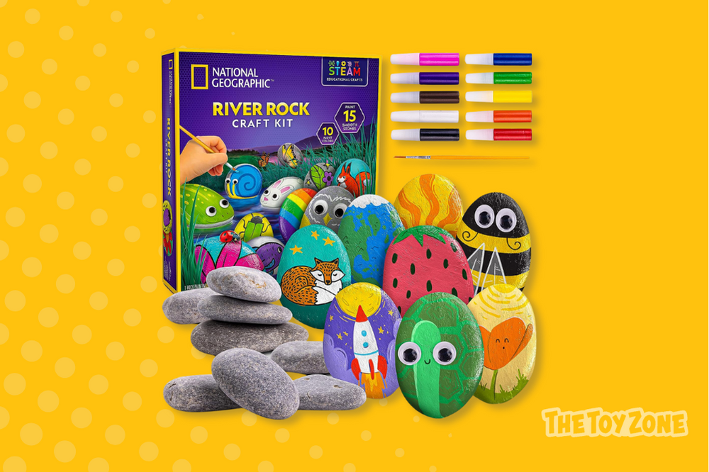43 NATIONAL GEOGRAPHIC Rock Painting Kit