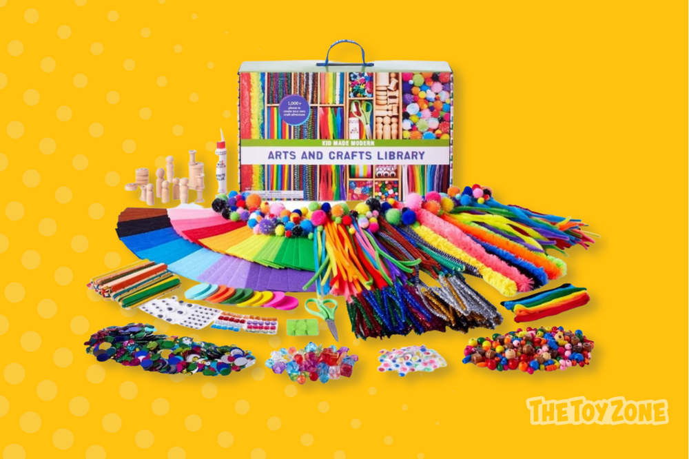 47 Kid Made Modern Arts and Crafts Supply Library