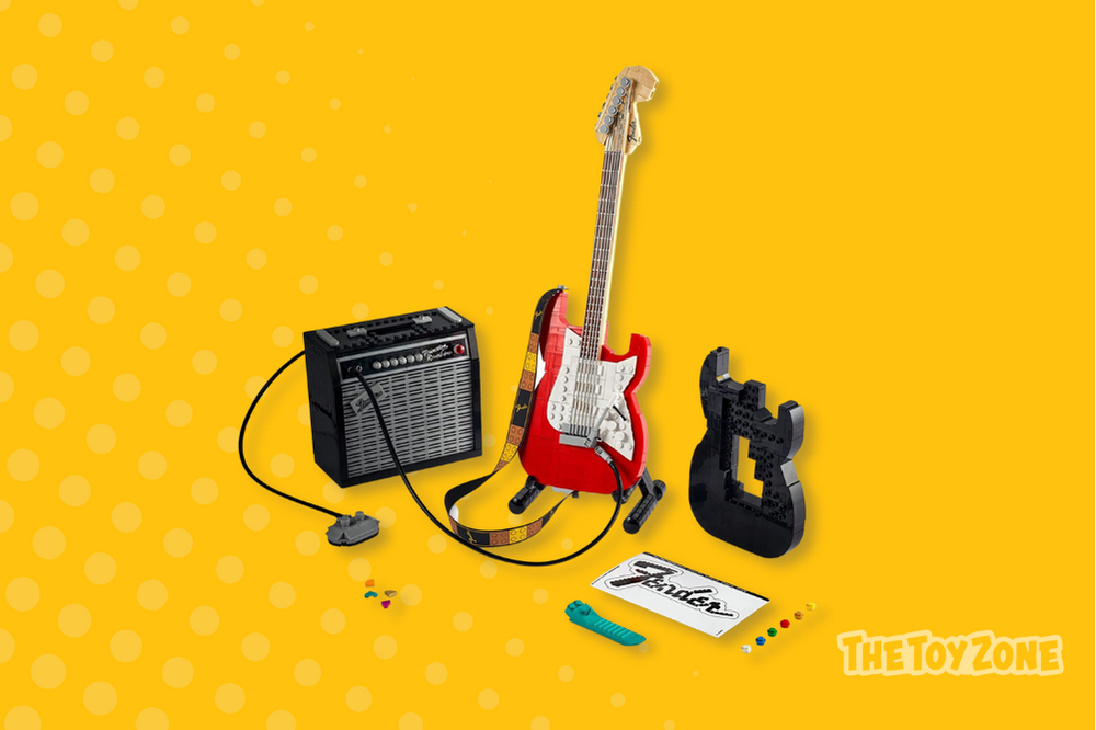 47 LEGO 21329 Ideas Fender Stratocaster